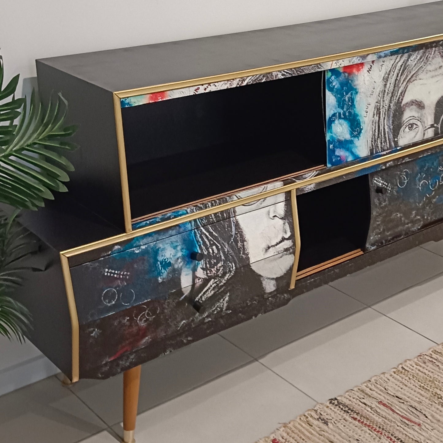 Retro Mid Century John Lennon Sideboard